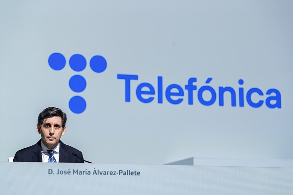 José María Álvarez-Pallete has been re-elected as a director of Telefónica by 84.6% of shareholders