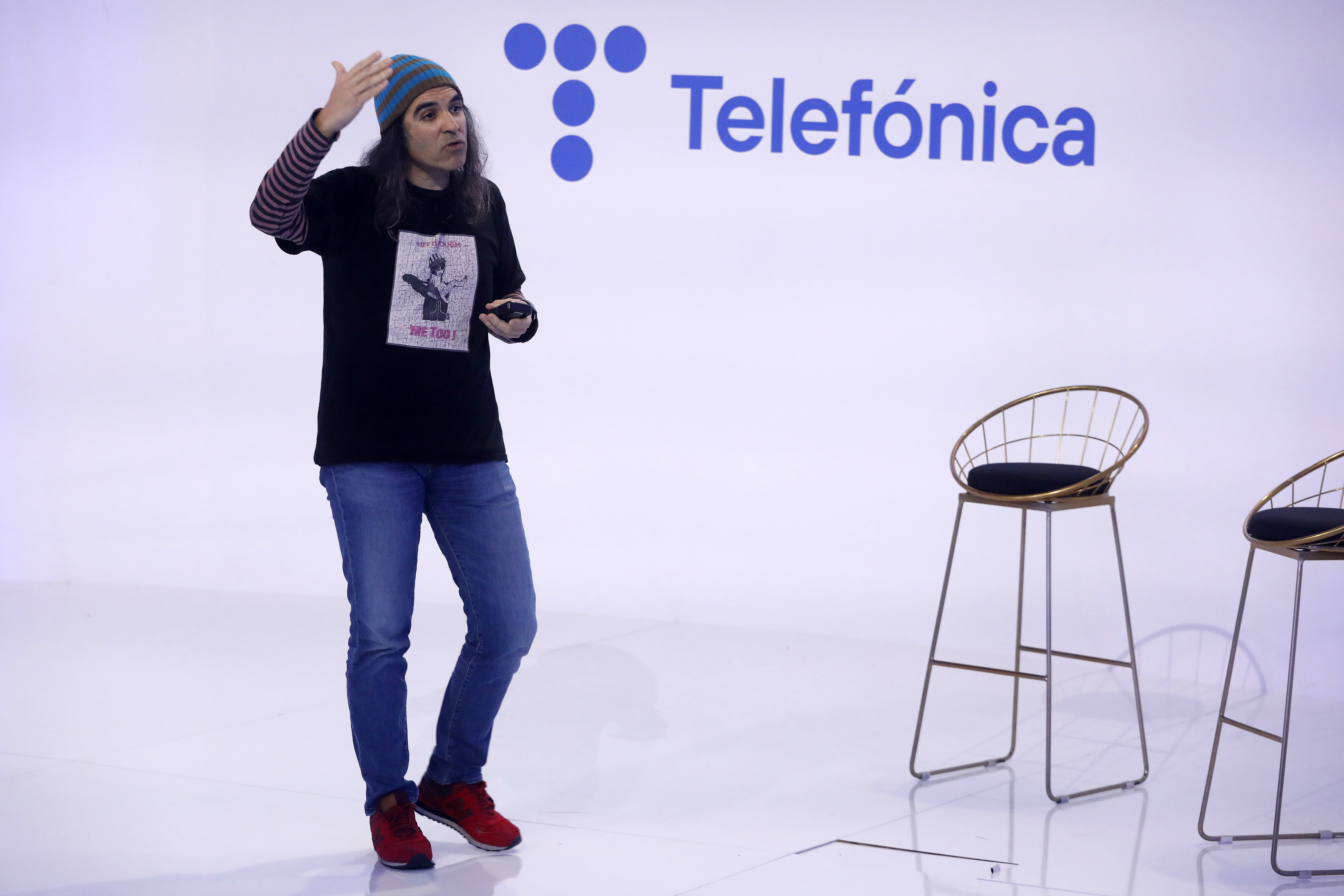 Chema Alonso at the Telefónica Digital Core session - @Arduino Vannucchi