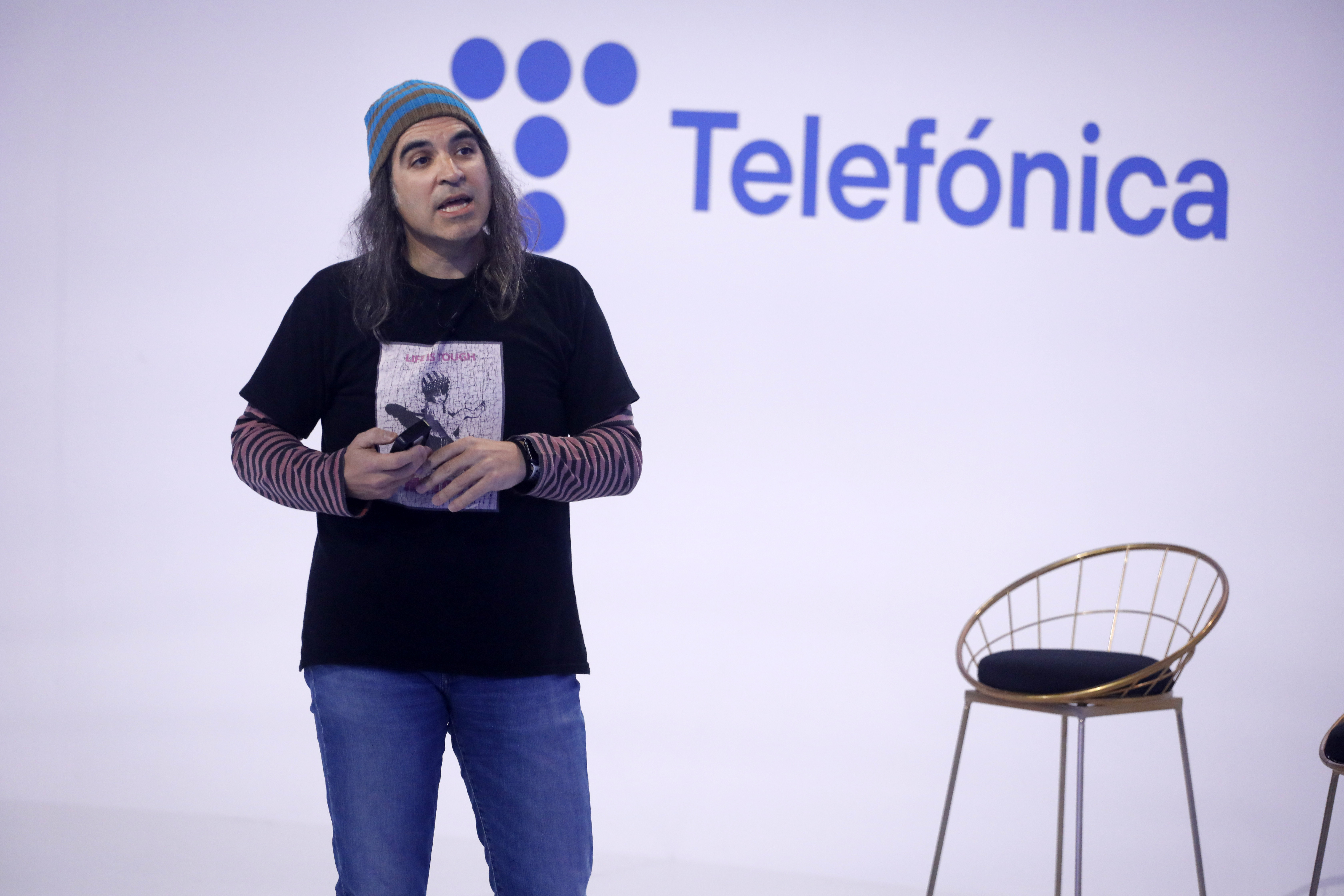 Chema Alonso at the Telefónica Digital Core session - @Arduino Vannucchi