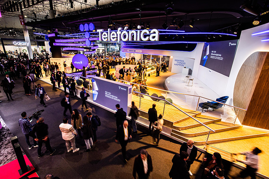 Telefónica Stand at MWC23