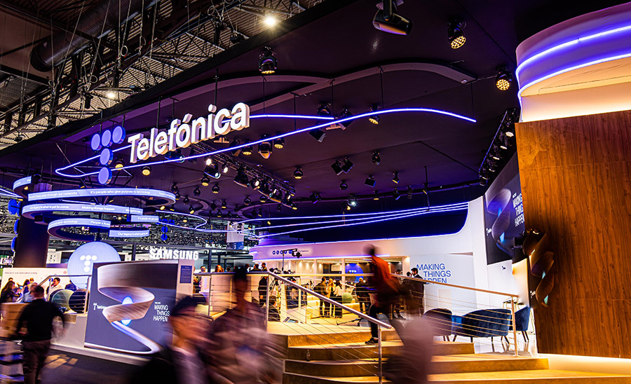 Telefónica Stand at MWC23