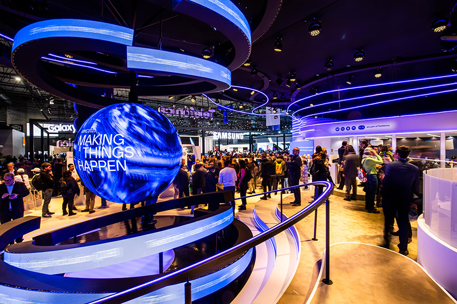Telefónica Stand at MWC23