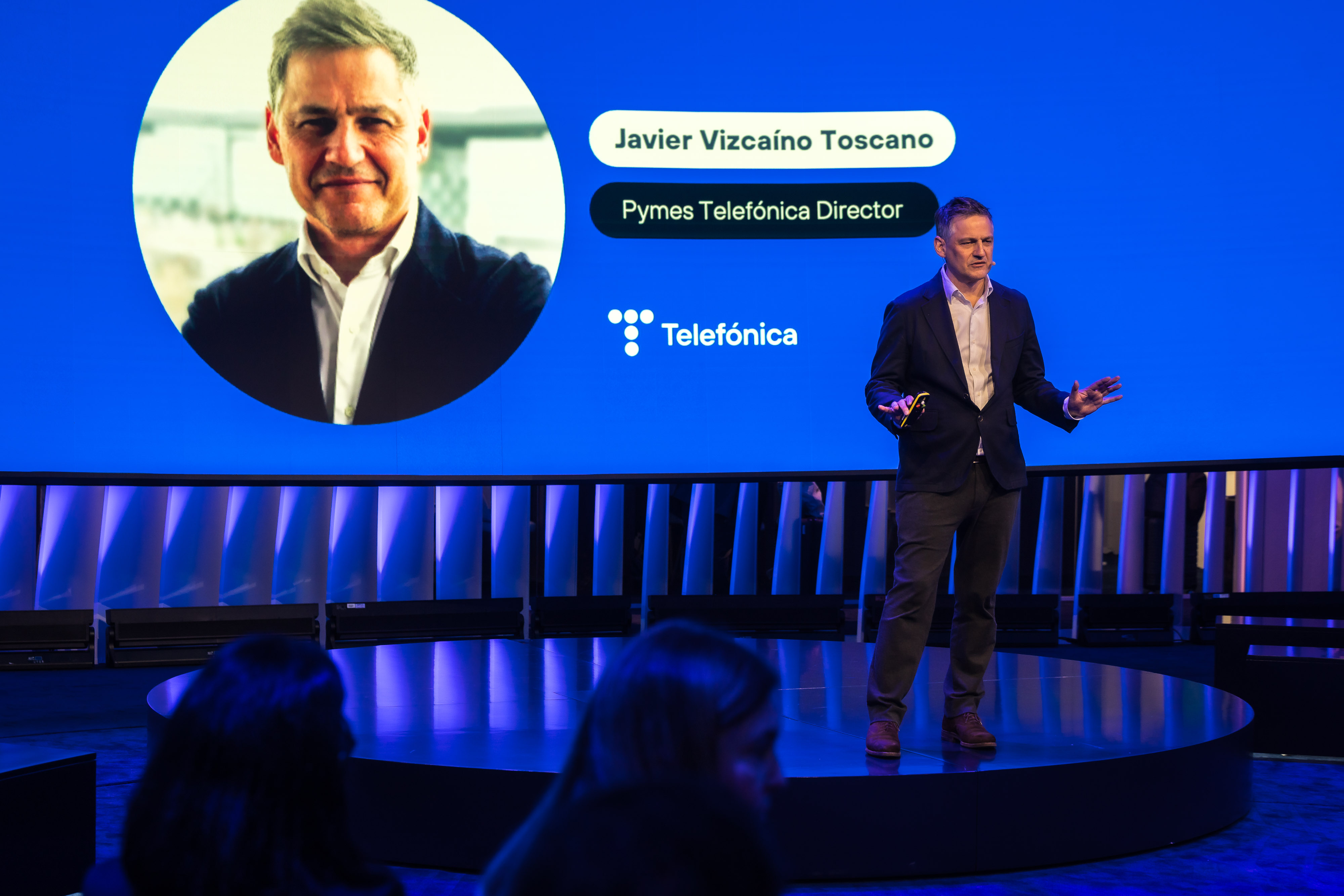 The Director of SMEs at Telefónica Spain, Javier Vizcaino, pointed out that by combining the workplace and cybersecurity into a single solution, SMEs gain peace of mind and, above all, support.