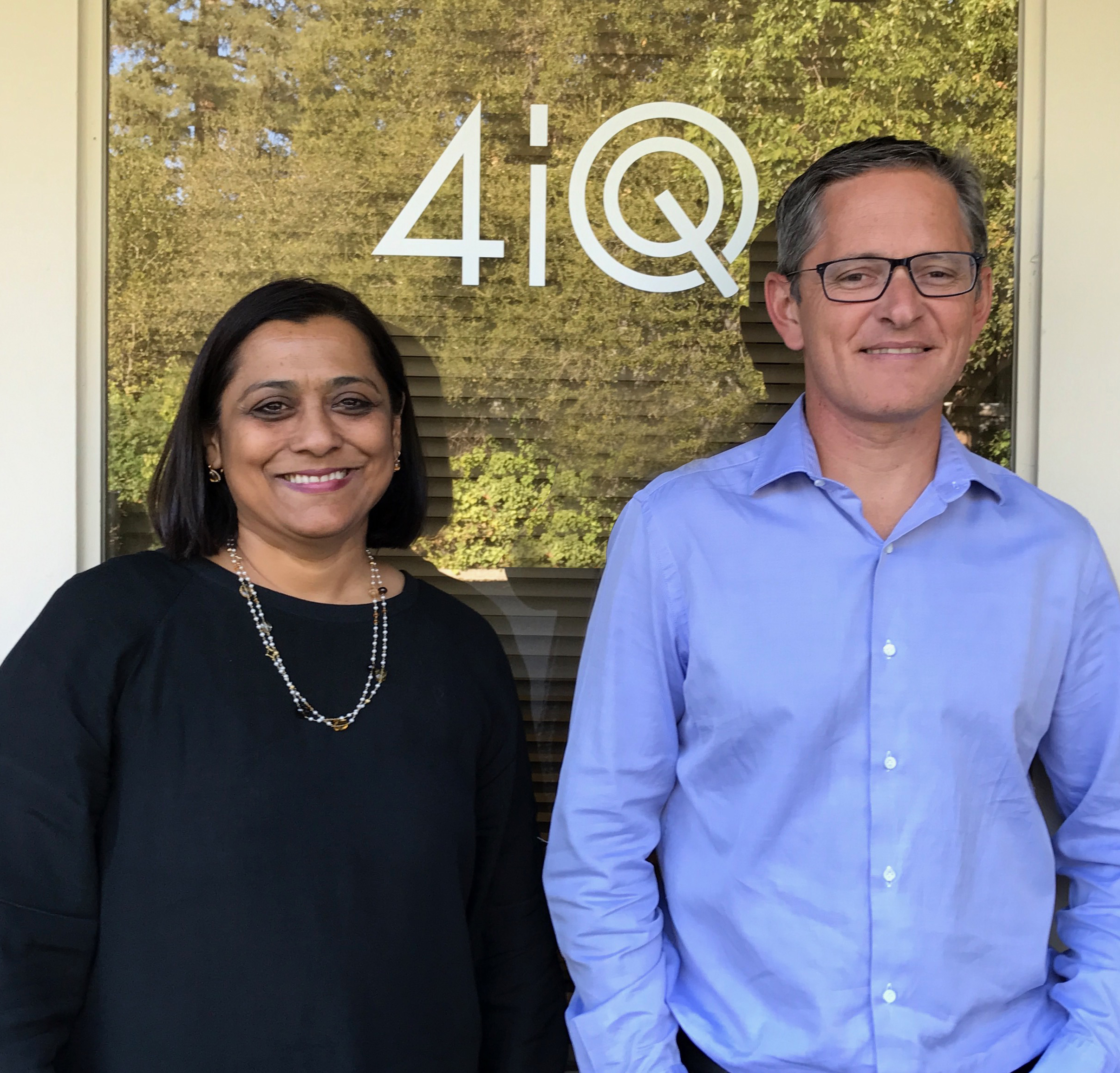 Monica Pal, CEO At 4iQ and Julio Casal, co-founder at 4iQ