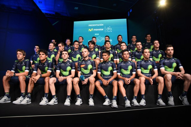Movistar Team´s roster for 2016.