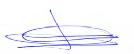 Signature of José María Álvarez-Pallete