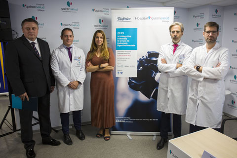 Quirónsalud Málaga Hospital and Telefónica present the first system of expert remote assistance to surgeries based on 5G