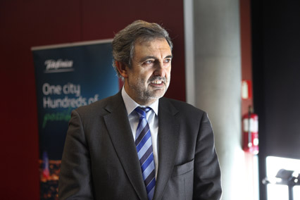 Luis Miguel Gilpérez, president of Telefónica España