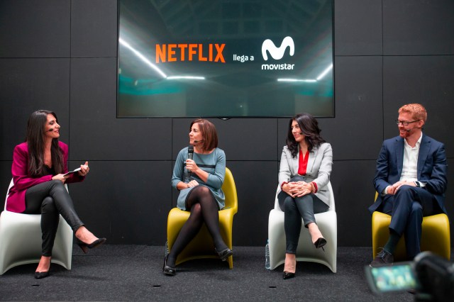 Movistar adds Netflix to its offer