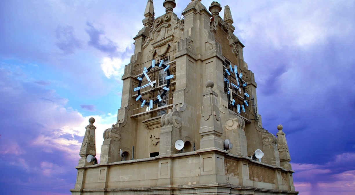 Tower of Telefónica Gran Via building