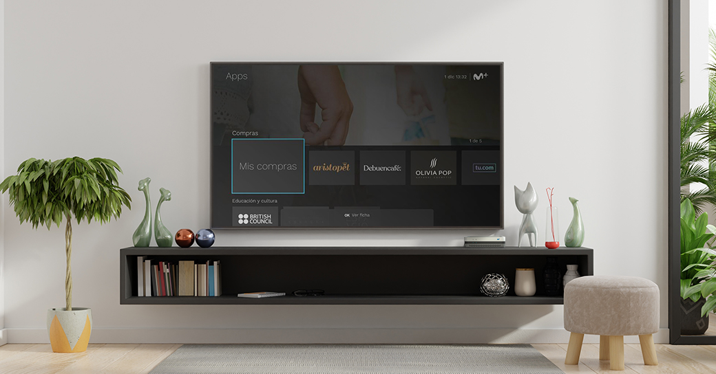 Movistar+ presents an application platform for making purchases via the TV