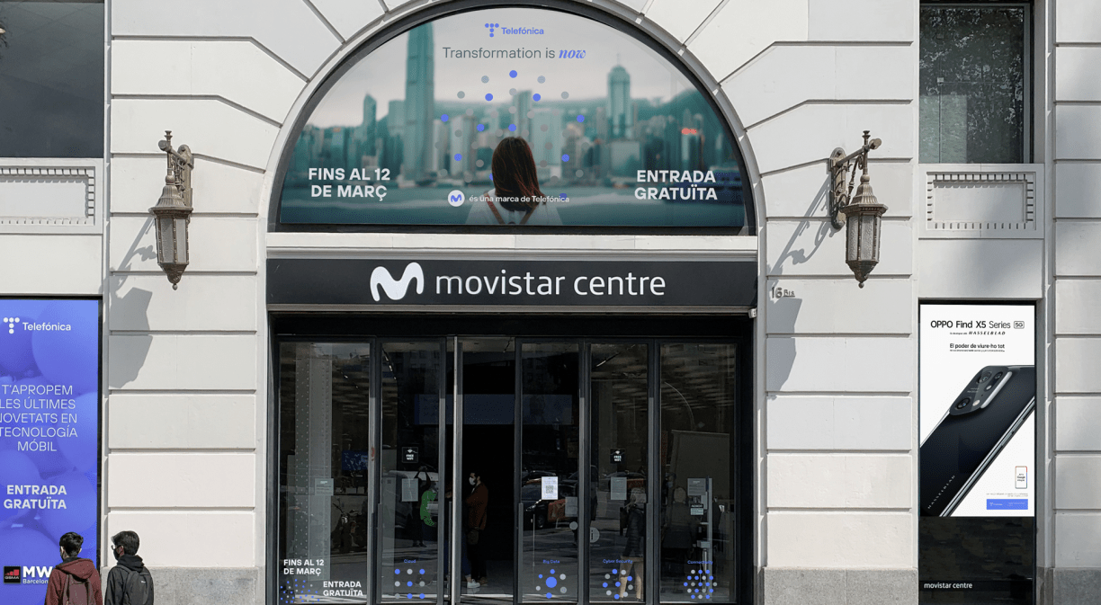 Movistar Centre to be the showcase in Barcelona of the Mobile World  Congress - Telefónica