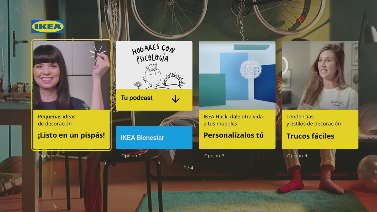 Movistar Plus+ IKEA Live Shopping