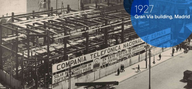 Historia 1927, construction of Gran Via Building 