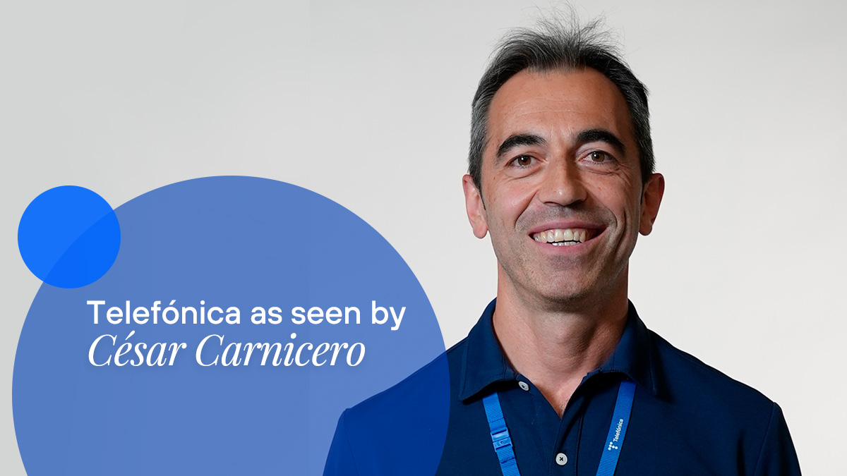 Meet César Carnicero, Corporate Services Development Project Manager.
