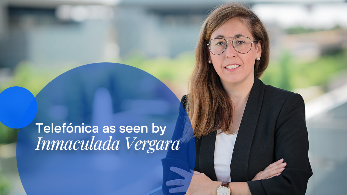 Meet Inmaculada Vergara, vendor Management at Telefónica Global Solutions.