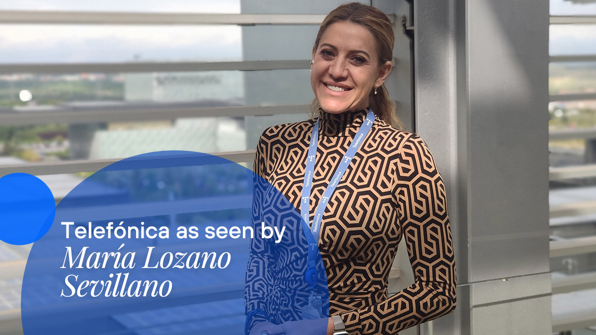 Meet María Lozano, consultant at Telefónica.