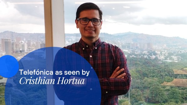 Meet Cristhian Hortua, technical specialist in the area of information technology and computer systems.