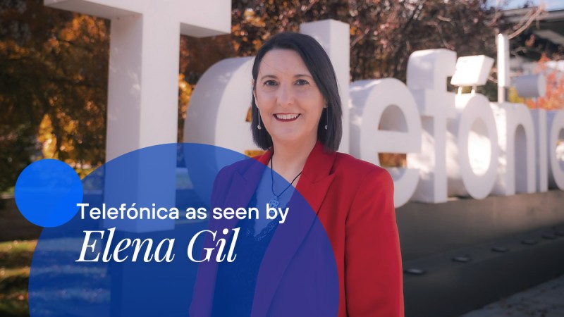 Meet Elena Gil, Business Director of Artificial Intelligence & Big Data at Telefonica Tech.