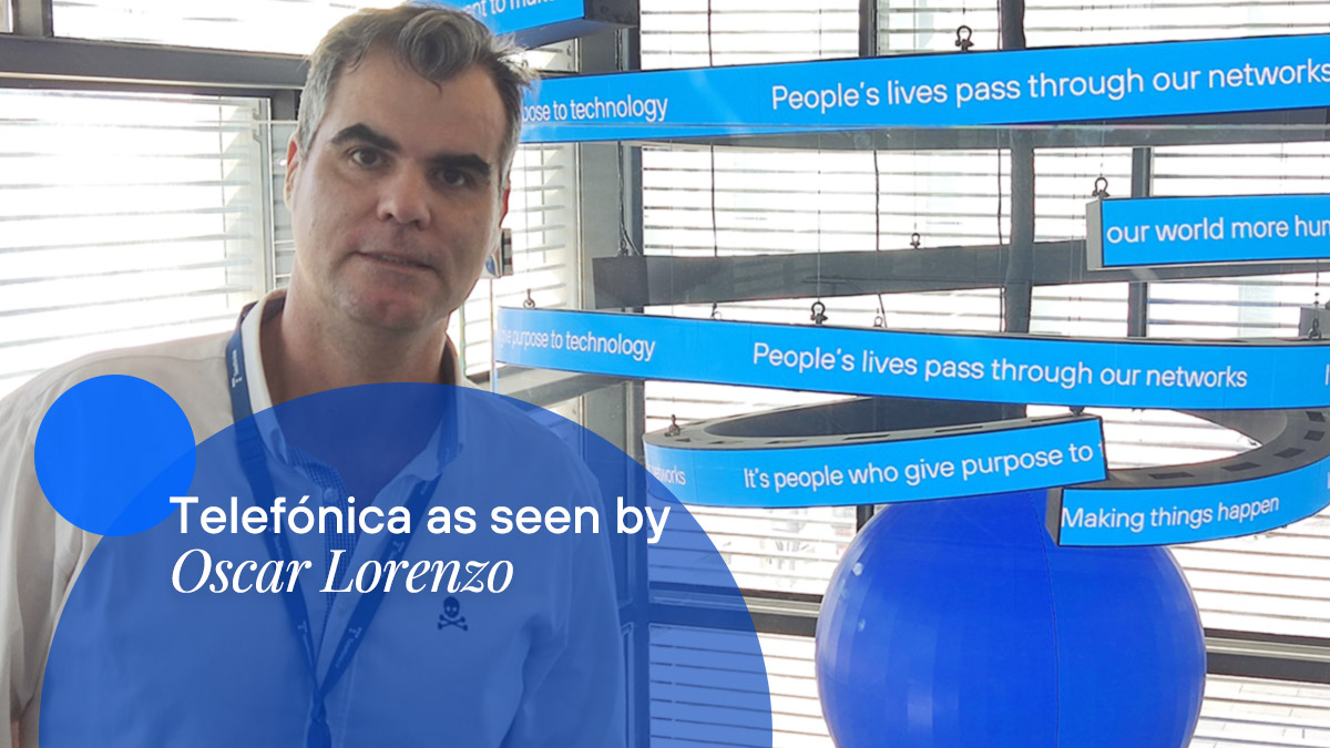 Meet Óscar Lorenzo, Network Core Engineering Expert in Spain.