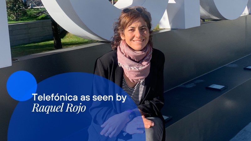 Meet Raquel Rojo, Corporate Communications Expert at Telefónica S.A. Discover her professional career and personal vision.