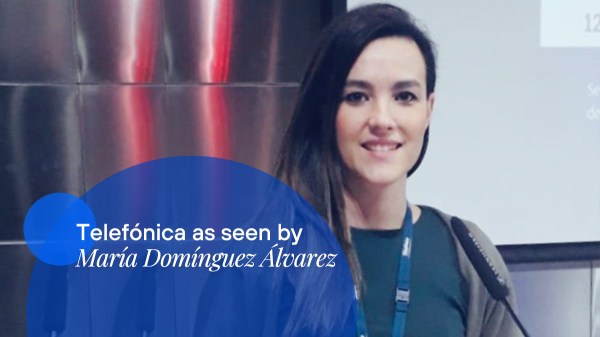 Meet María Domínguez, telecommunications engineer and cybersecurity expert. Discover her professional career.