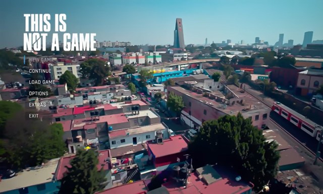 Still of campaign "This is not a game"