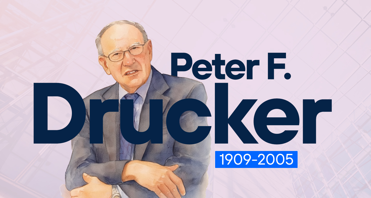 Who was Peter F. Drucker? - Telefónica