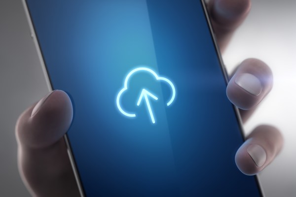 Cloud storage custom smartphone concept