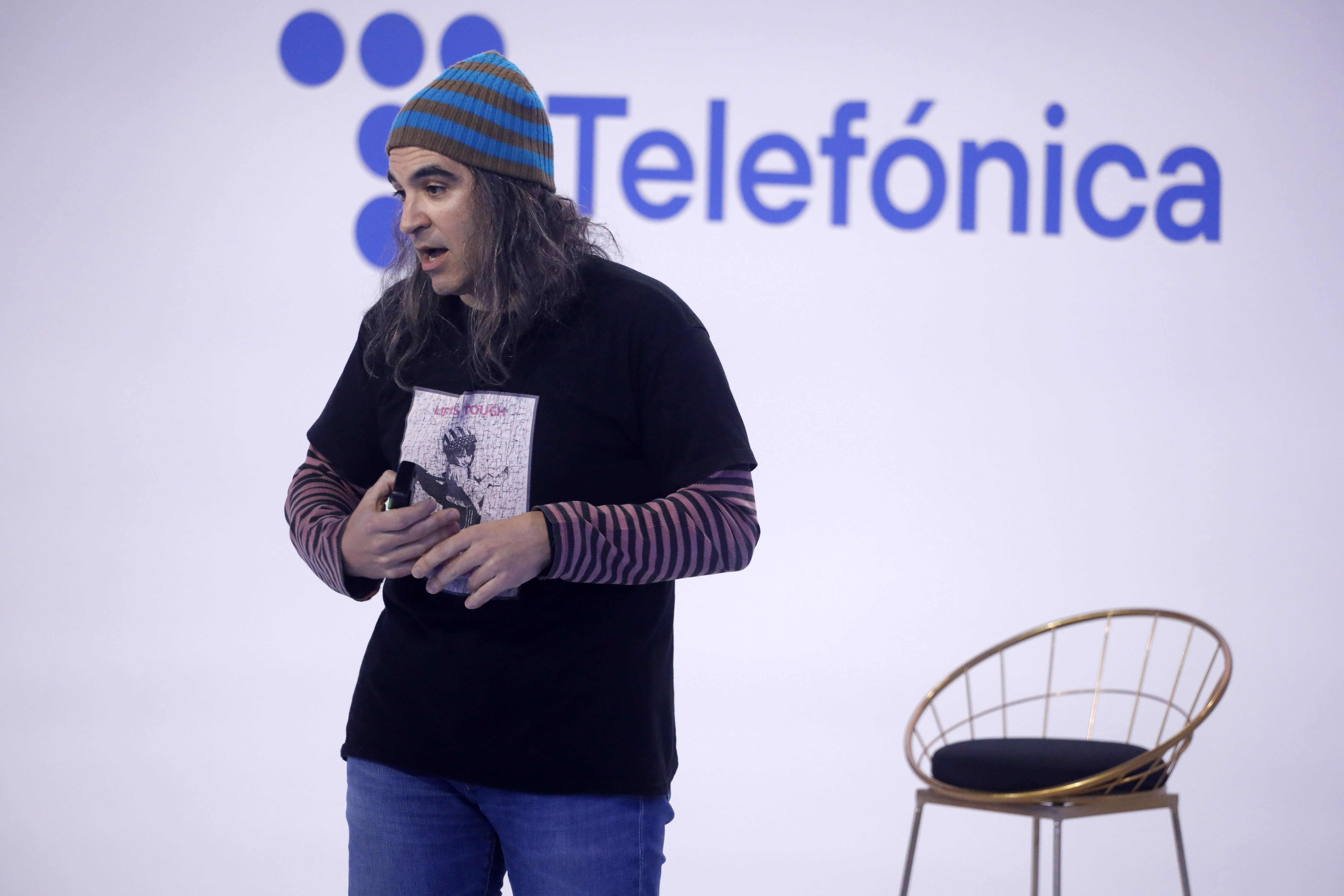 Chema Alonso en la sesión de Telefónica Digital Core - @Arduino Vannucchi