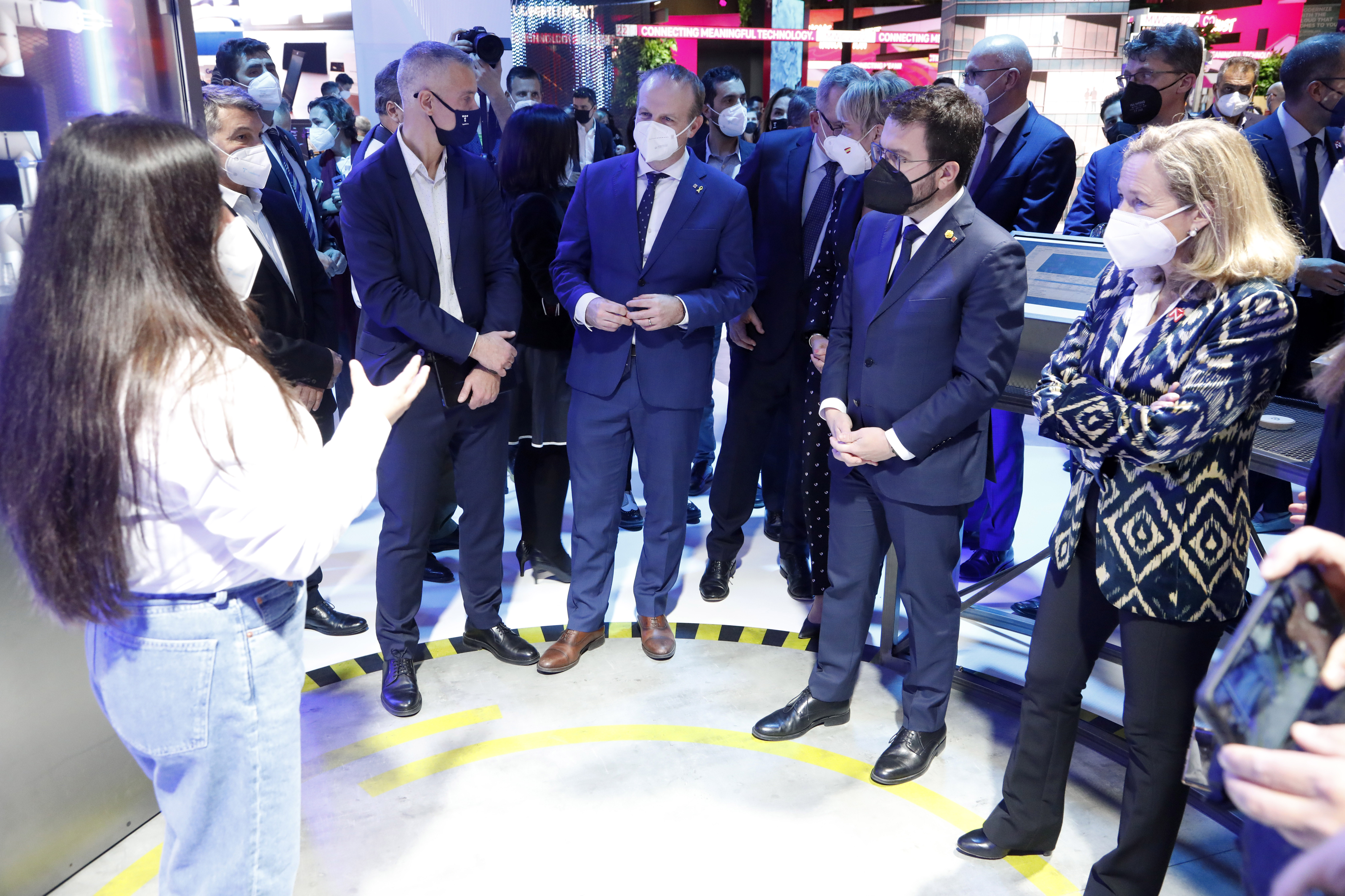 Visita de Pere Aragones - @Arduino Vannucchi