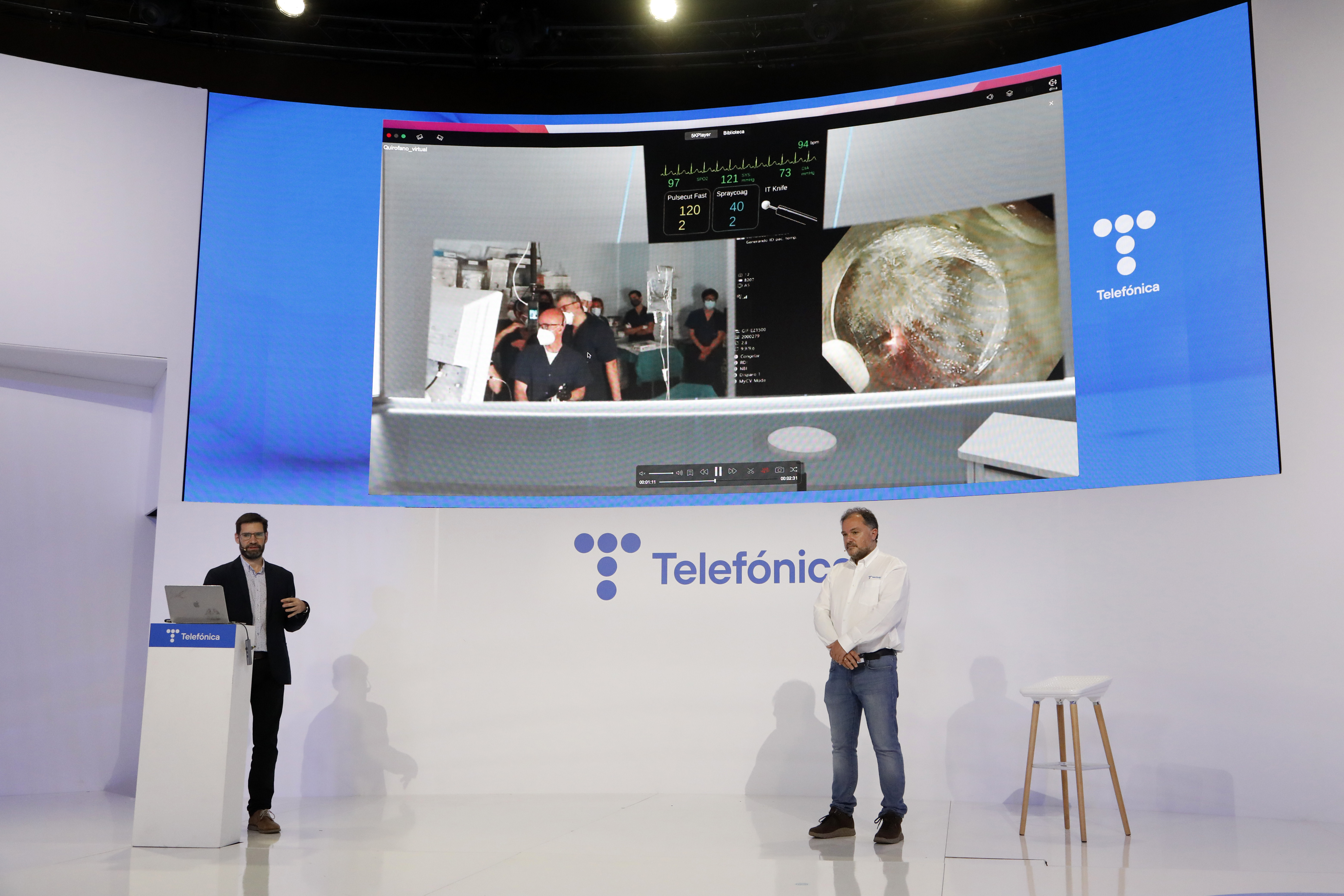 5G – VR Endoscopy Quirón - @Arduino Vannucchi