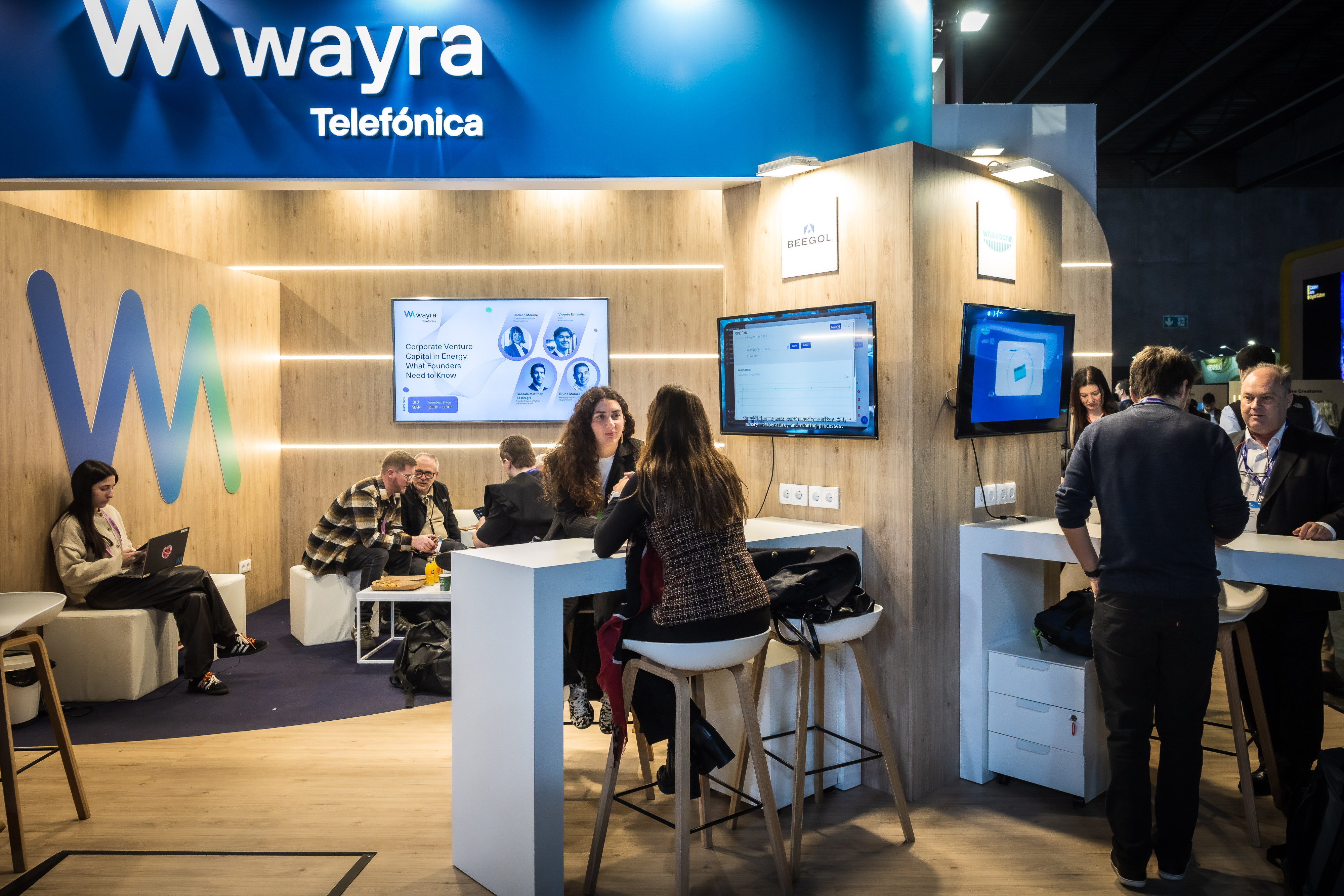 Wayra celebra en el MWC26, en 4YFN sus 15 años como punto de encuentro entre las startups y el negocio de Telefónica.
