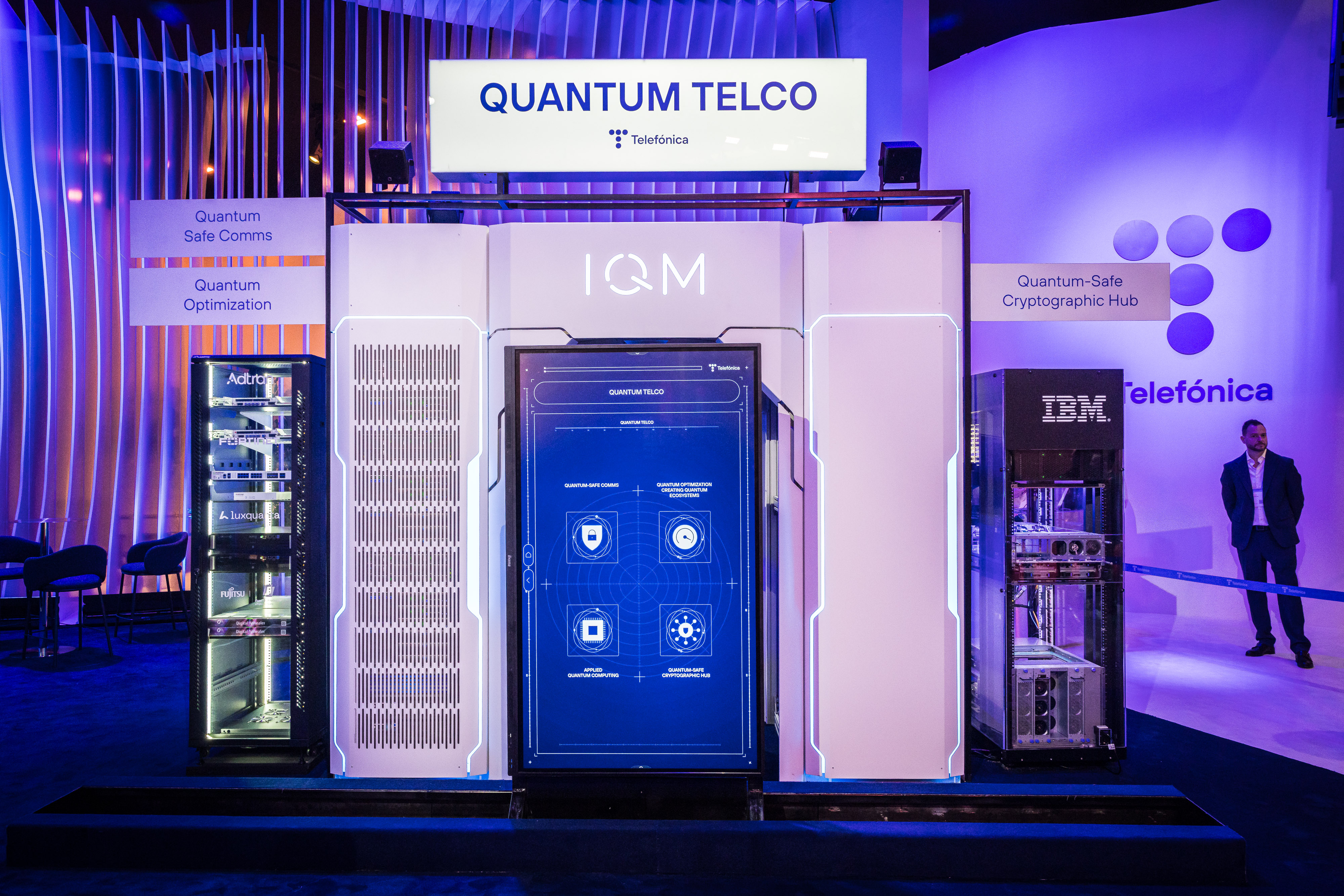 La demo ‘Quantum Telco’ refleja el compromiso de Telefónica de poner las tecnologías cuánticas al servicio de las empresas de una manera práctica y aplicada a las necesidades de su día a día.