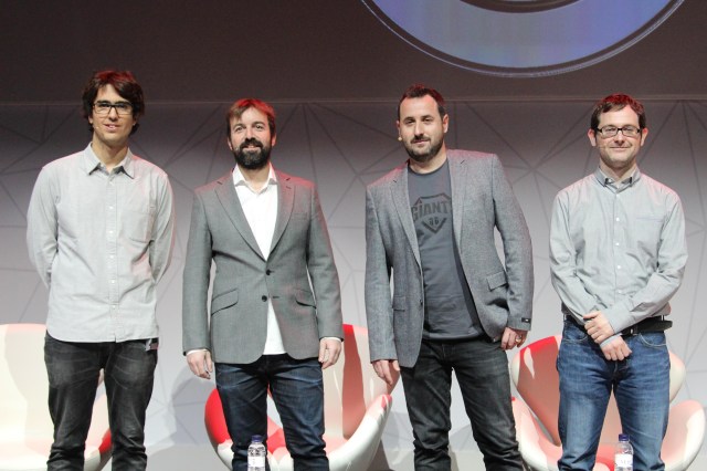 De izquierda a derecha: Víctor Casanovas, Director de Kyif eSports, Fernando Piquer, CEO de Movistar Riders; José Ramón Díaz, CEO y fundador de Ozone Gaming Europe; y Sergi Mesonero, Strategy Director de la Liga de Videojuegos Profesional.