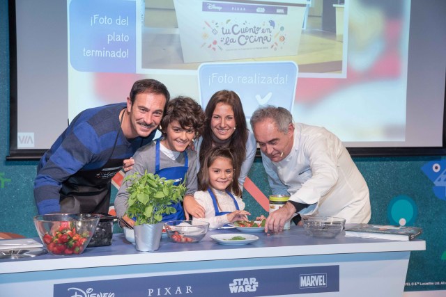 El chef Ferran Adrià en la presentación de la app 