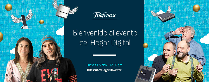 Bienvenido al evento del Hogar Digital