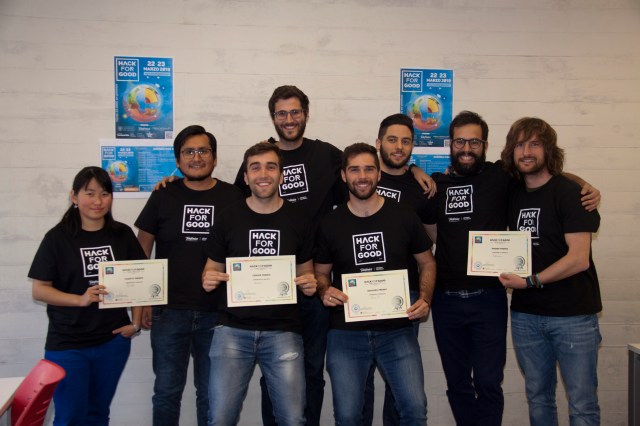 Los ganadores absolutos del HackForGood 2019