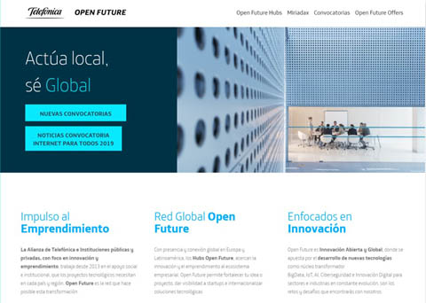 Telefónica Open Future busca emprendedores tecnológicos - Telefónica
