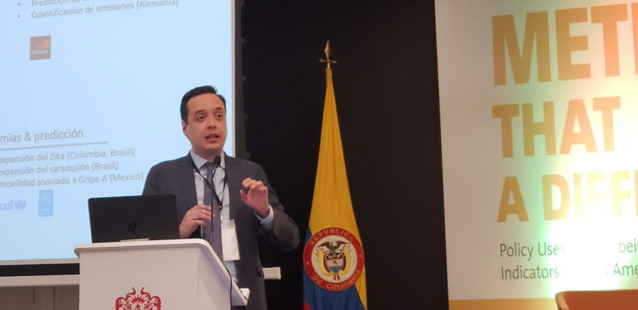 Ricardo Garzón durante su intervención en la sesión “Nuevas fuentes de Datos para la orientación de las políticas de bienestar”