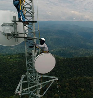 Antenas de Telefónica en el Perú