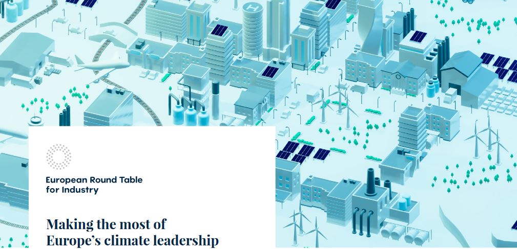 Informe ERT "Making the most of Europe's climate leadership"