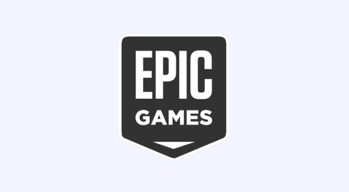 EPIC GAMES logotipo