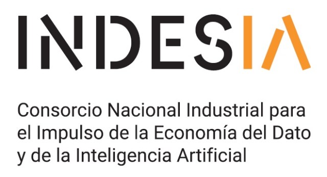 Logo IndesIA, el primer consorcio de inteligencia artificial de la industria en España