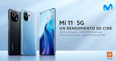 Movistar incorpora a su oferta de terminales 5G el modelo Xiaomi Mi11 -  Telefónica