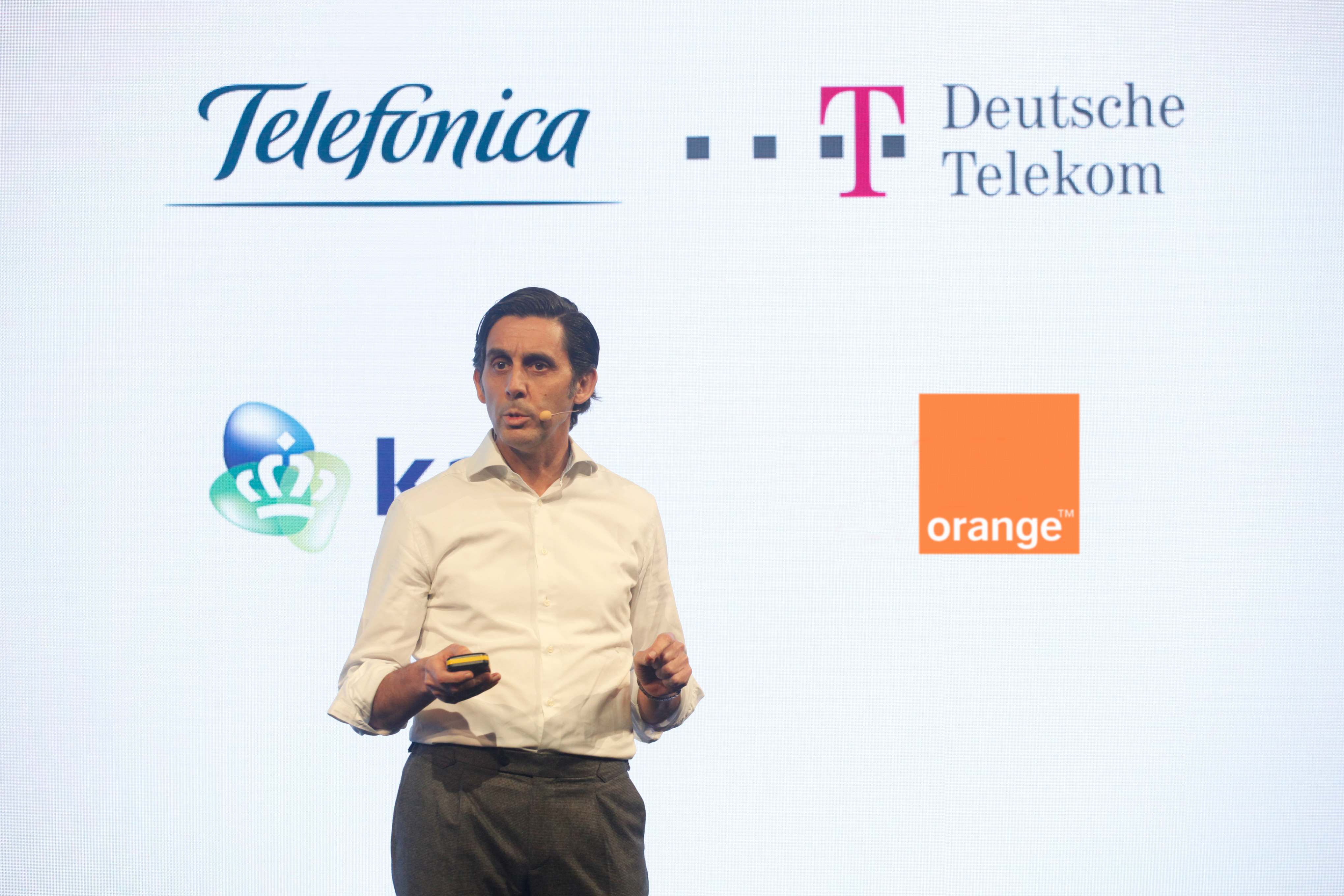 José María Álvarez-Pallete, presidente de Telefónica