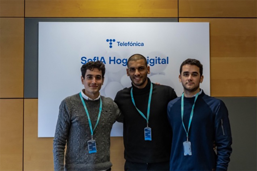 Álvaro Martínez, Hamza Ben Allal, Manuel Obelleiro, el equipo Pandoria