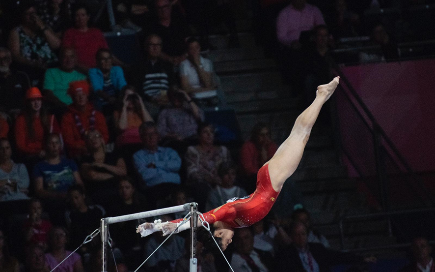 Ana Pérez Podium