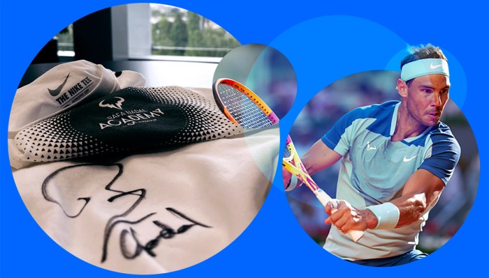 Rafa Nadal sorteo camiseta