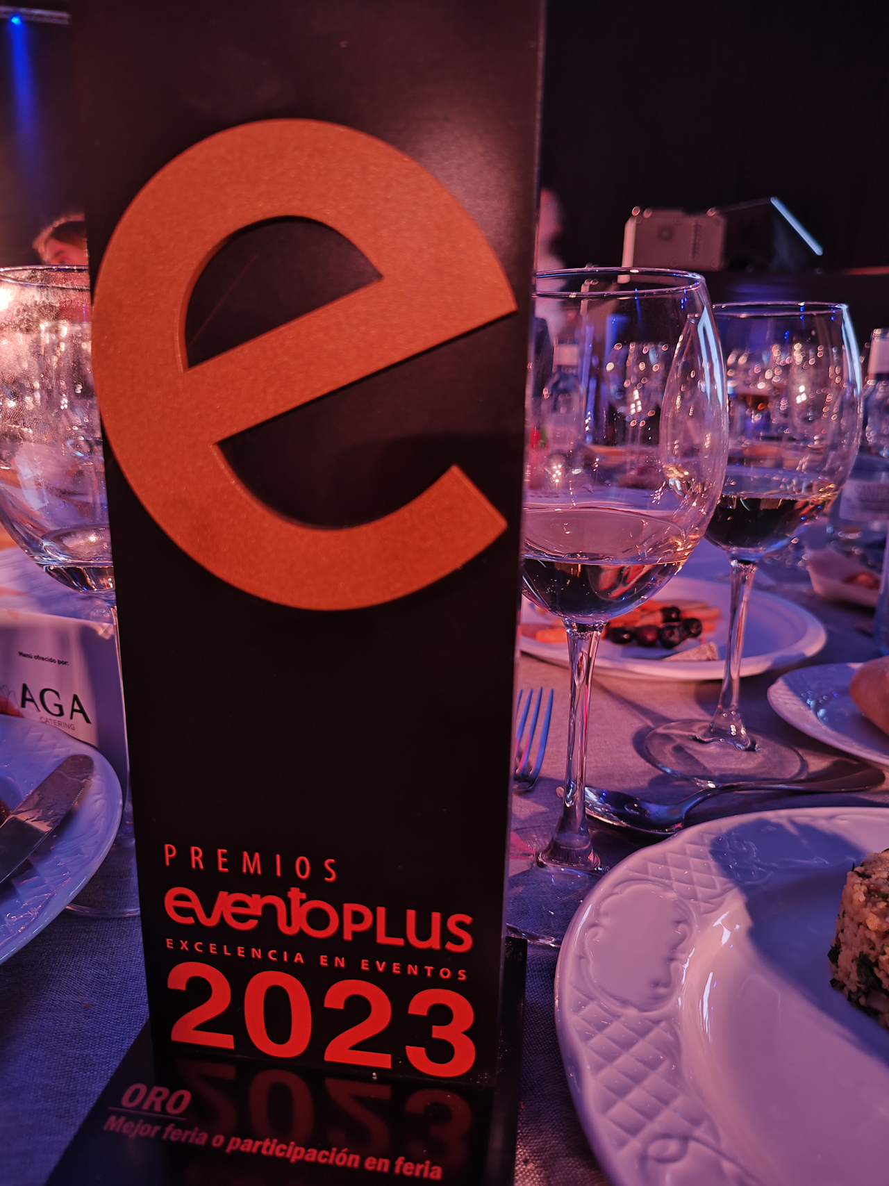 Gala de entrega de los Premios Eventoplus 2023